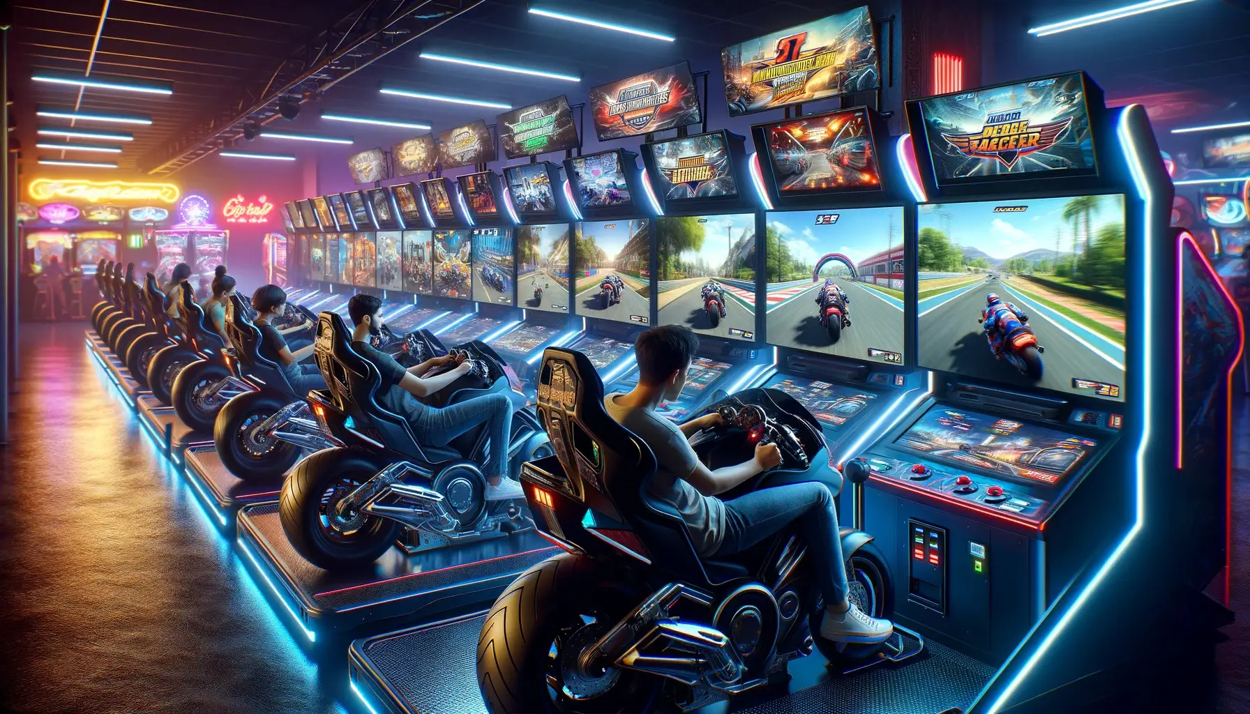 Arcade Motorcycle Racing Games