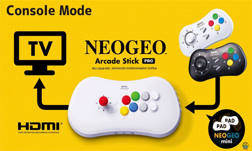 NEO GEO Arcade Stick Pro For Arcades Fighting Games