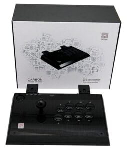 Qanba Carbon Fighting Stick for PC and PlayStation 3