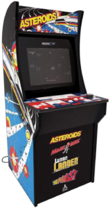 ARCADE1UP Classic Cabinet Home Arcade, 4ft (Asteroids)