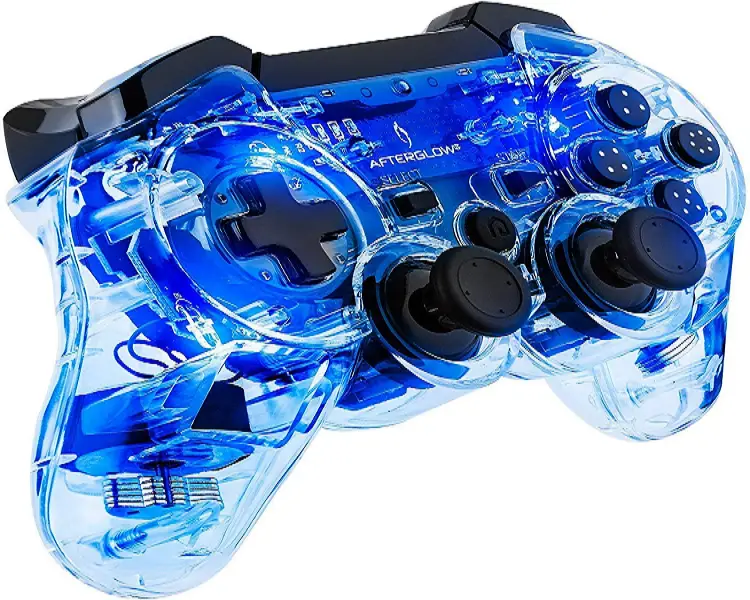 ps3 afterglow wireless controller won