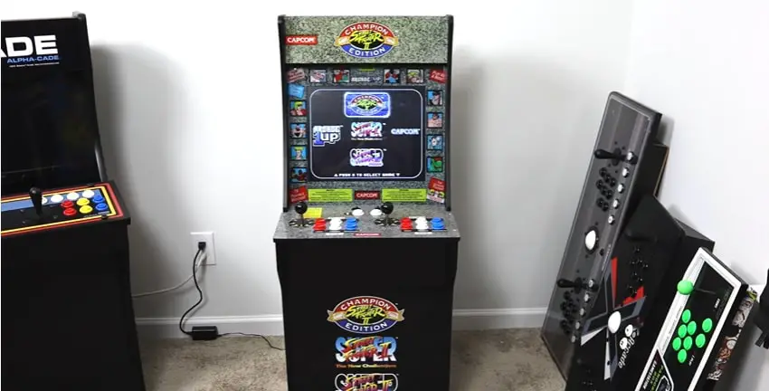 ARCADE1UP Street Fighter - Classic 3-in-1 Home Arcade, 4Ft