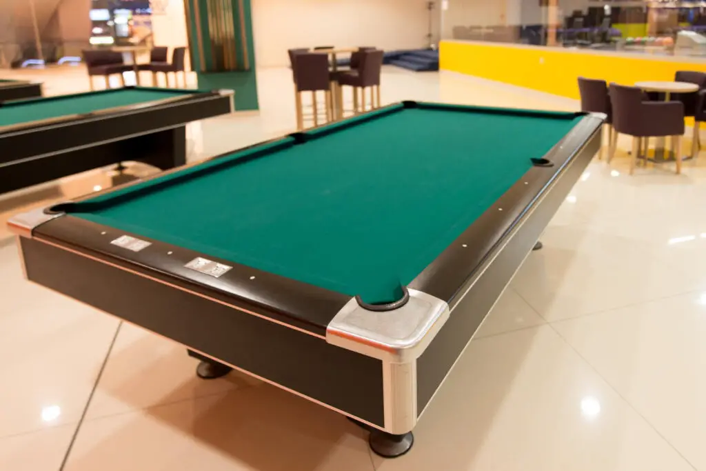 Pool table care & cleaning