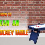 How to clean air hockey table
