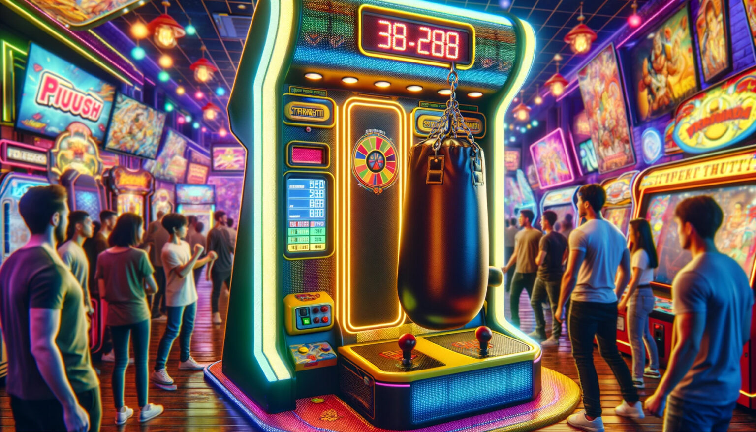 What Do Arcade Punching Machines Measure? Jeux Arcades