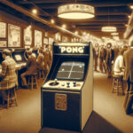Which arcade game was huge hit in 1973